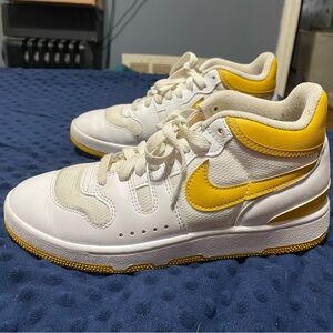 Nike Mike Attack “Lemon Venom” Yellow and White Sole Sneakers